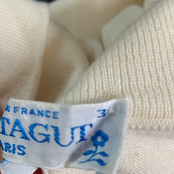 Vintage Montagut Sweater, Made in France - Picture 7 of 7